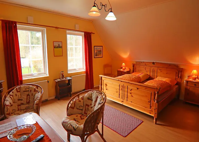 Modern In With Terrace, Fenced Garden Wittenbeck
